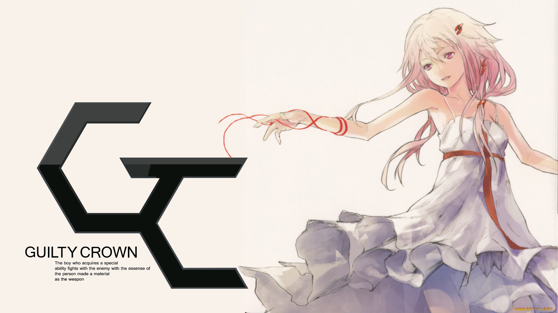 , guilty crown, guilty, crown, yuzuriha, inori, redjuice, 